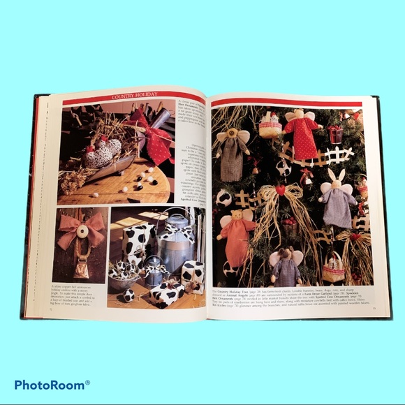 ♦️SOLD♦️ 1994THE SPIRIT OF CHRISTMAS BOOK 4 BY LEISURE ARTS - Picture 5 of 9